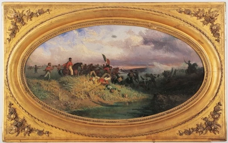 Giuseppe Garibaldi alla battaglia del Volturno, 1 ottobre 1860